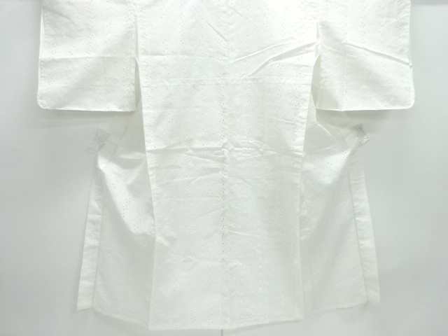 JAPANESE KIMONO / ANTIQUE JUBAN / COTTON / LACE